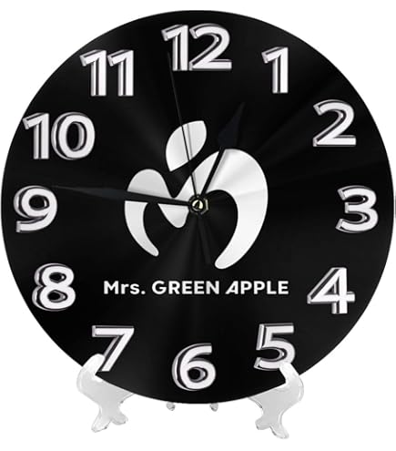 Mrs. GREEN APPLE 目覚まし時計 Amazon.co.jp: ミセス・グリーン・アップル 大森元貴 若井滉斗 藤澤涼